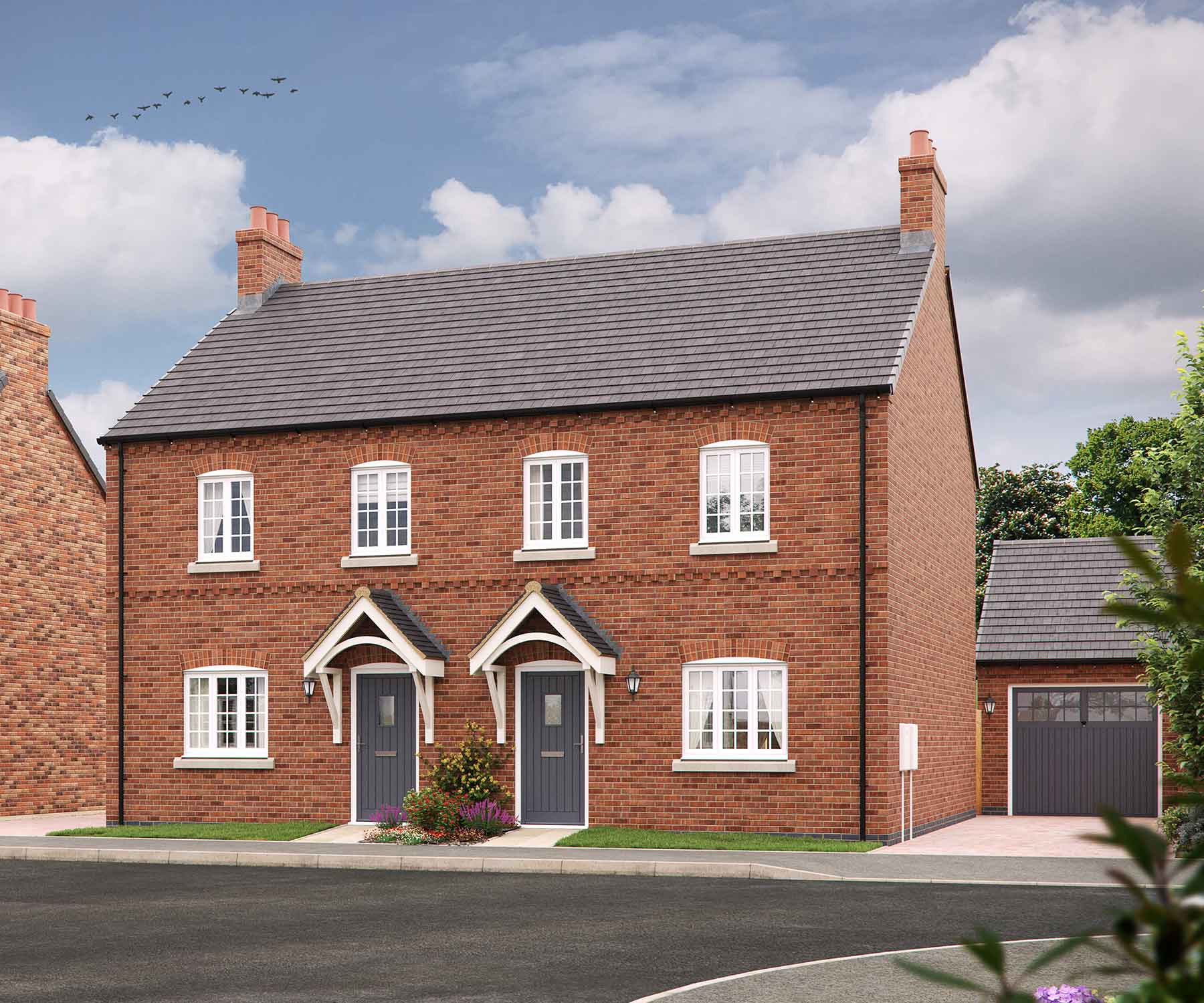 The Brassington ThreeBedroom Home in Alfreton, Derbyshire